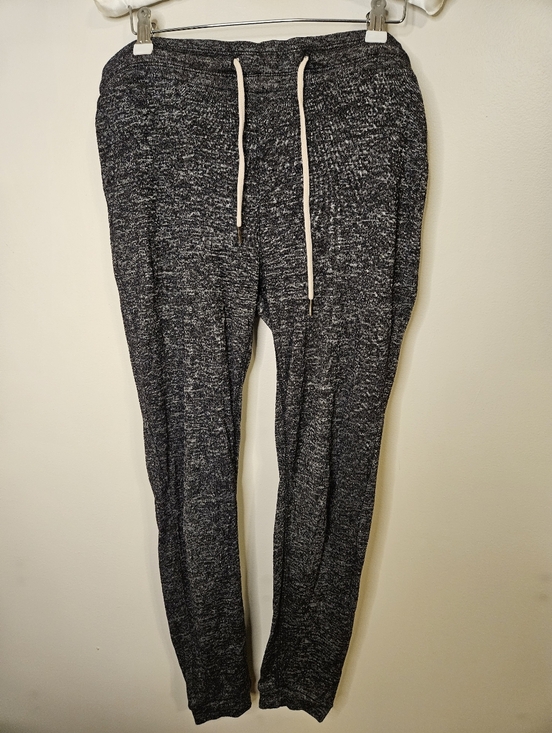 Ambiance Pants - Ambiance Charcoal Gray Marled Joggers Sweatpants Small Womens